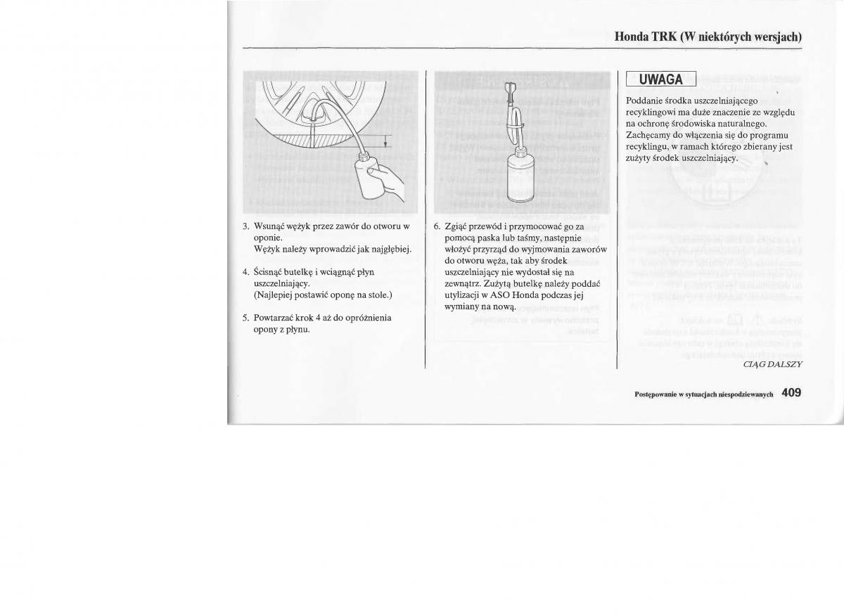 instrukcja obsługi Honda Jazz Honda Jazz III 3 Fit II instrukcja / page 408