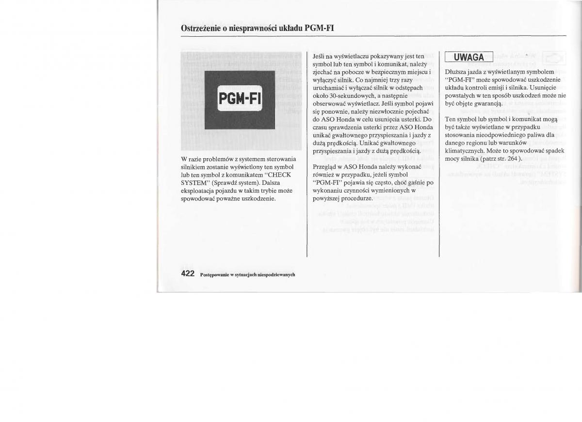 instrukcja obsługi Honda Jazz Honda Jazz III 3 Fit II instrukcja / page 421