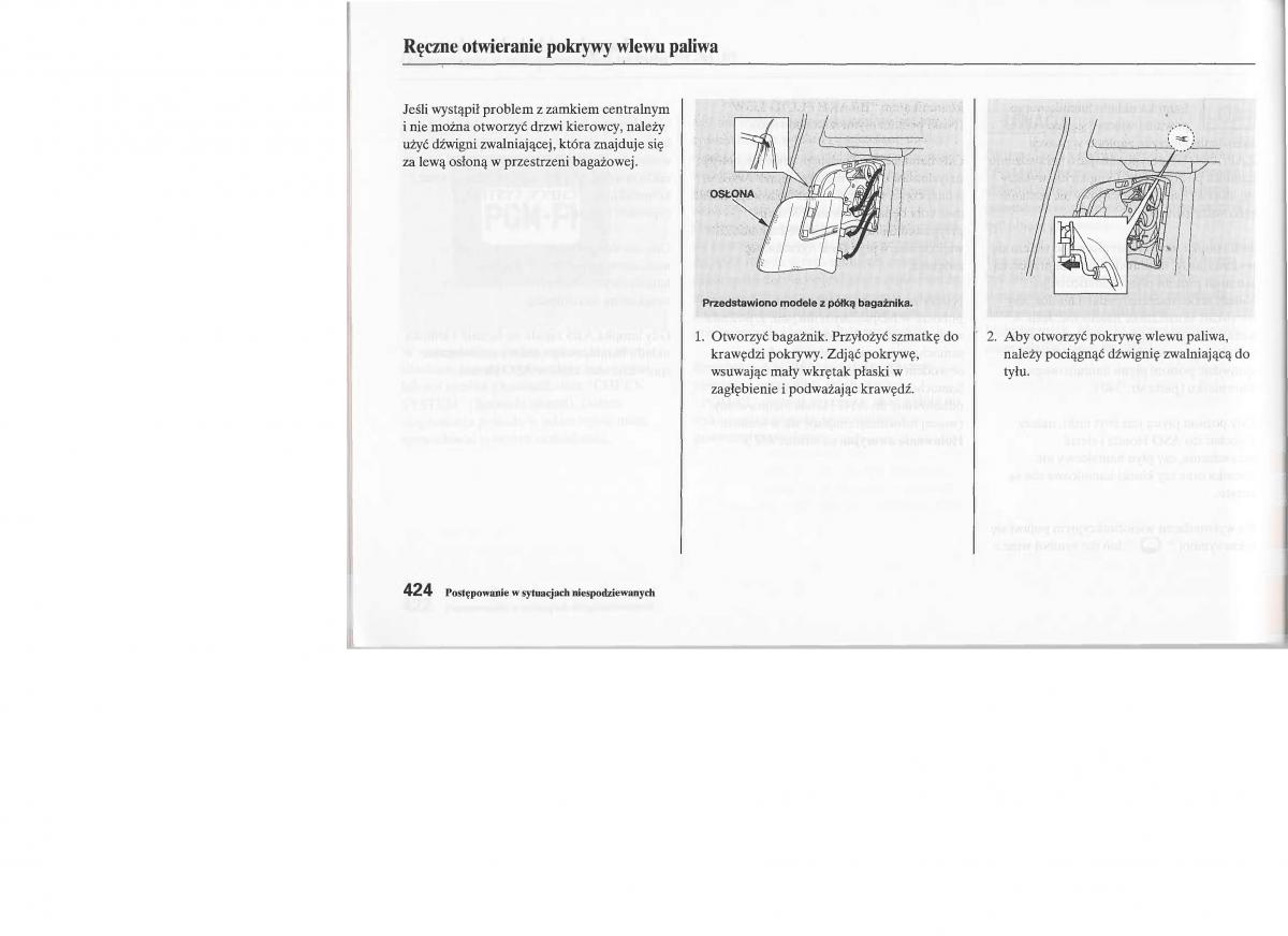 instrukcja obsługi Honda Jazz Honda Jazz III 3 Fit II instrukcja / page 423