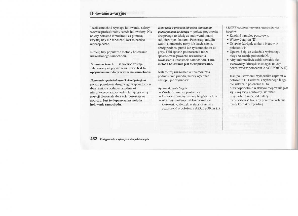 instrukcja obsługi Honda Jazz Honda Jazz III 3 Fit II instrukcja / page 431