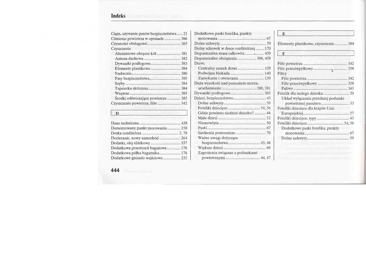 instrukcja obsługi Honda Jazz Honda Jazz III 3 Fit II instrukcja / page 443