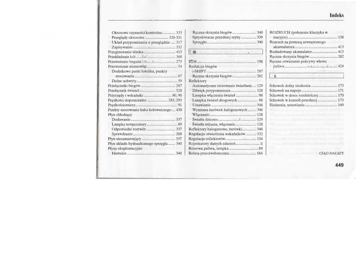 manual  Honda Jazz III 3 Fit II instrukcja / page 448