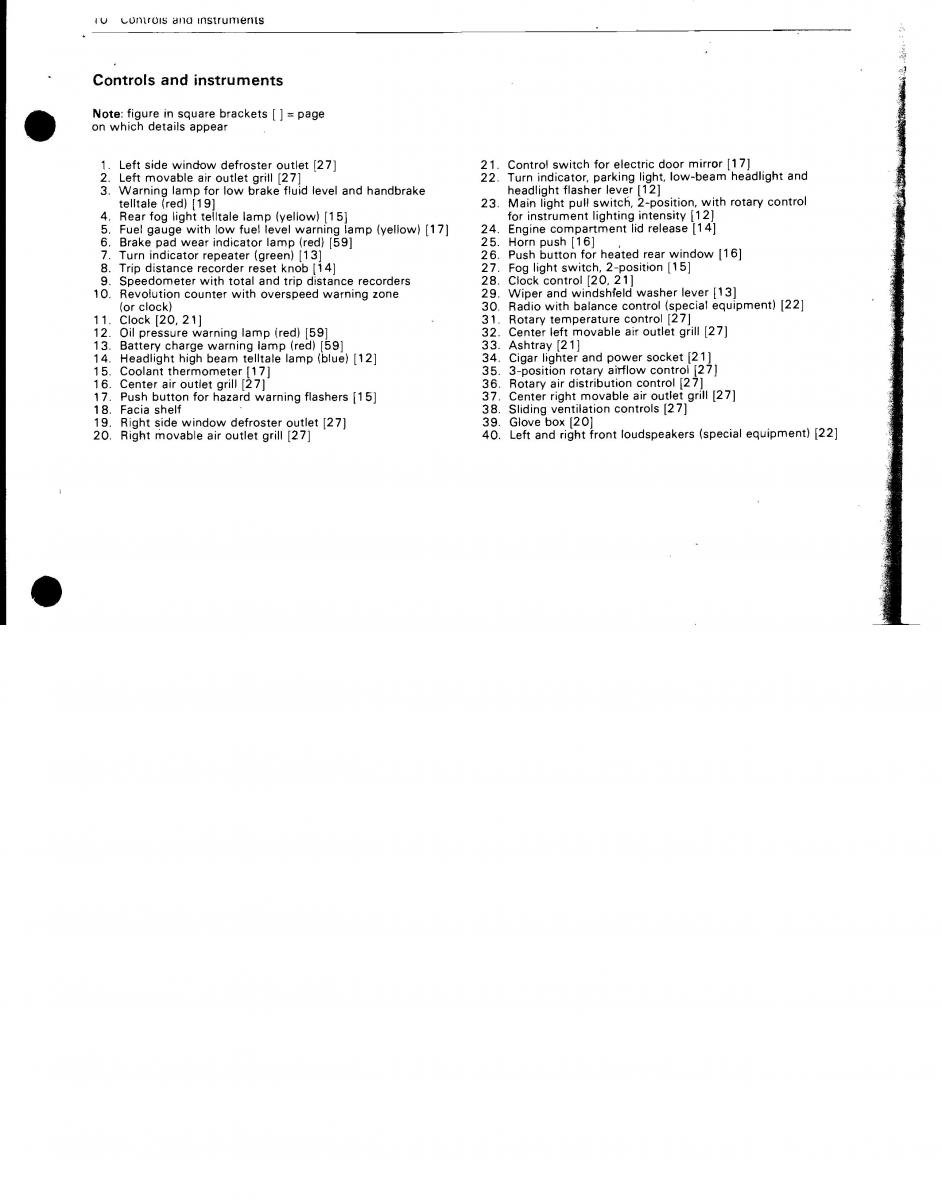 manual  BMW 3 E21 316 318i 320 323i owners manual / page 9