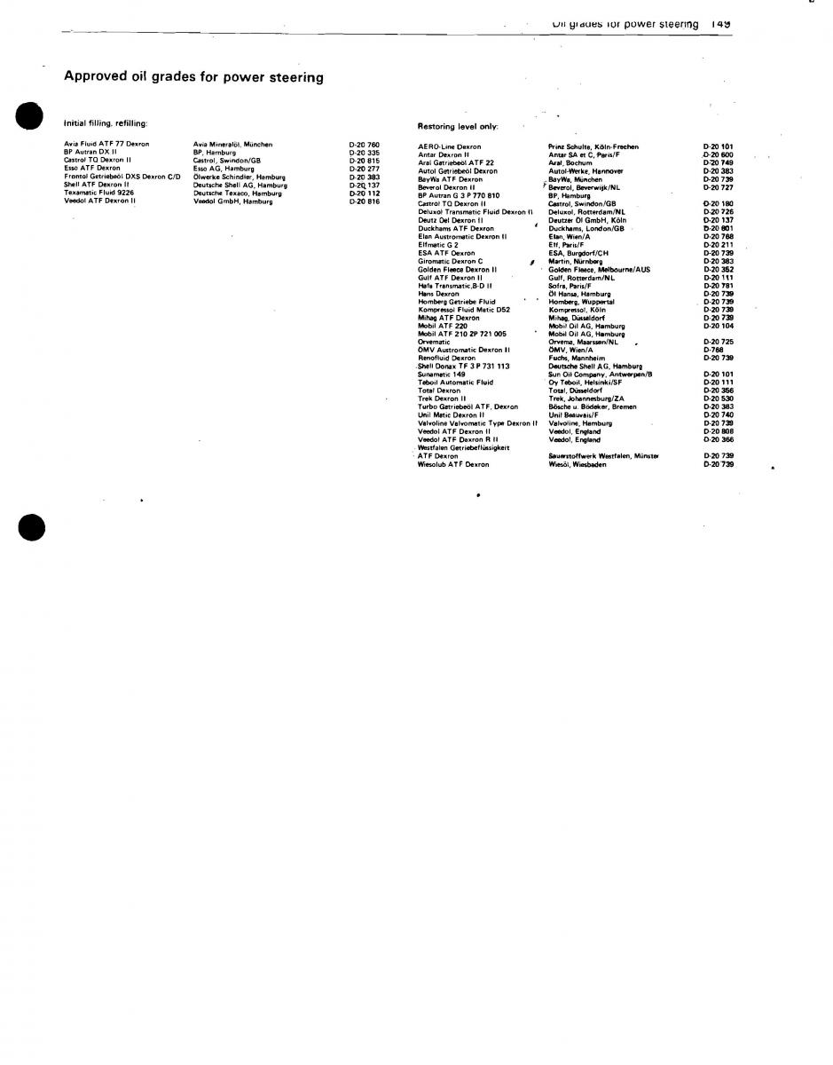 BMW 3 E21 316 318i 320 323i owners manual / page 140