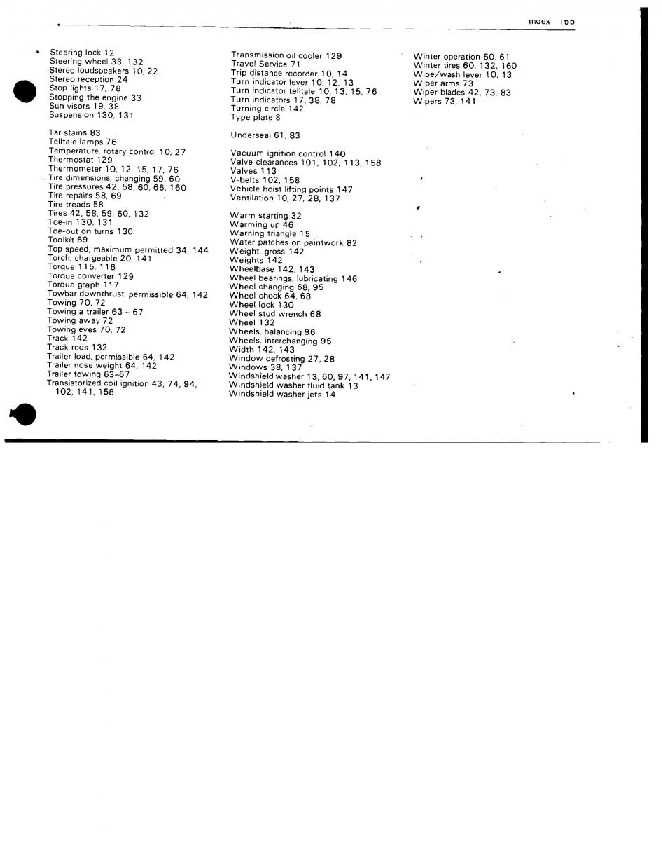 manual  BMW 3 E21 316 318i 320 323i owners manual / page 146