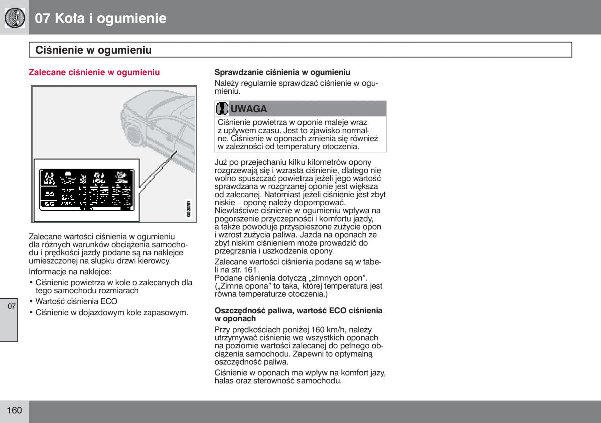 Volvo S40 II instrukcja obslugi / page 161