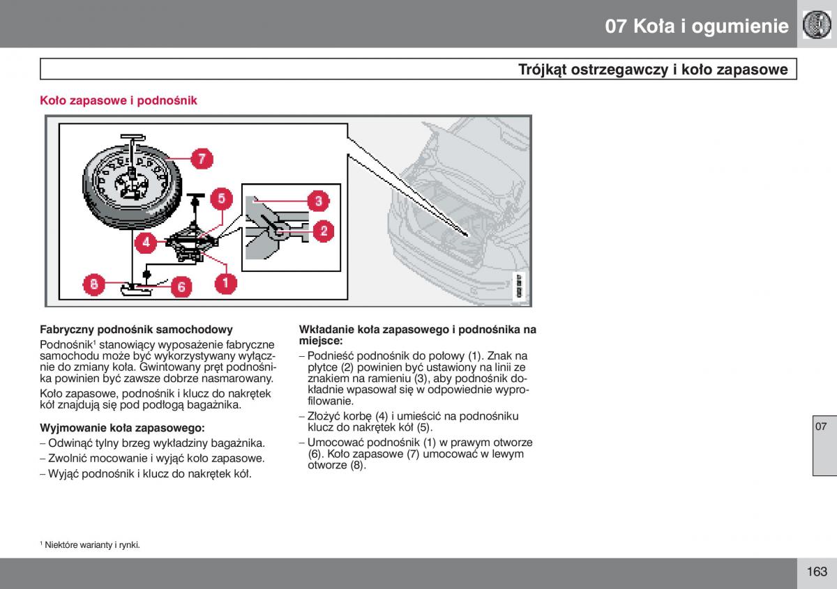 Volvo S40 II instrukcja obslugi / page 164