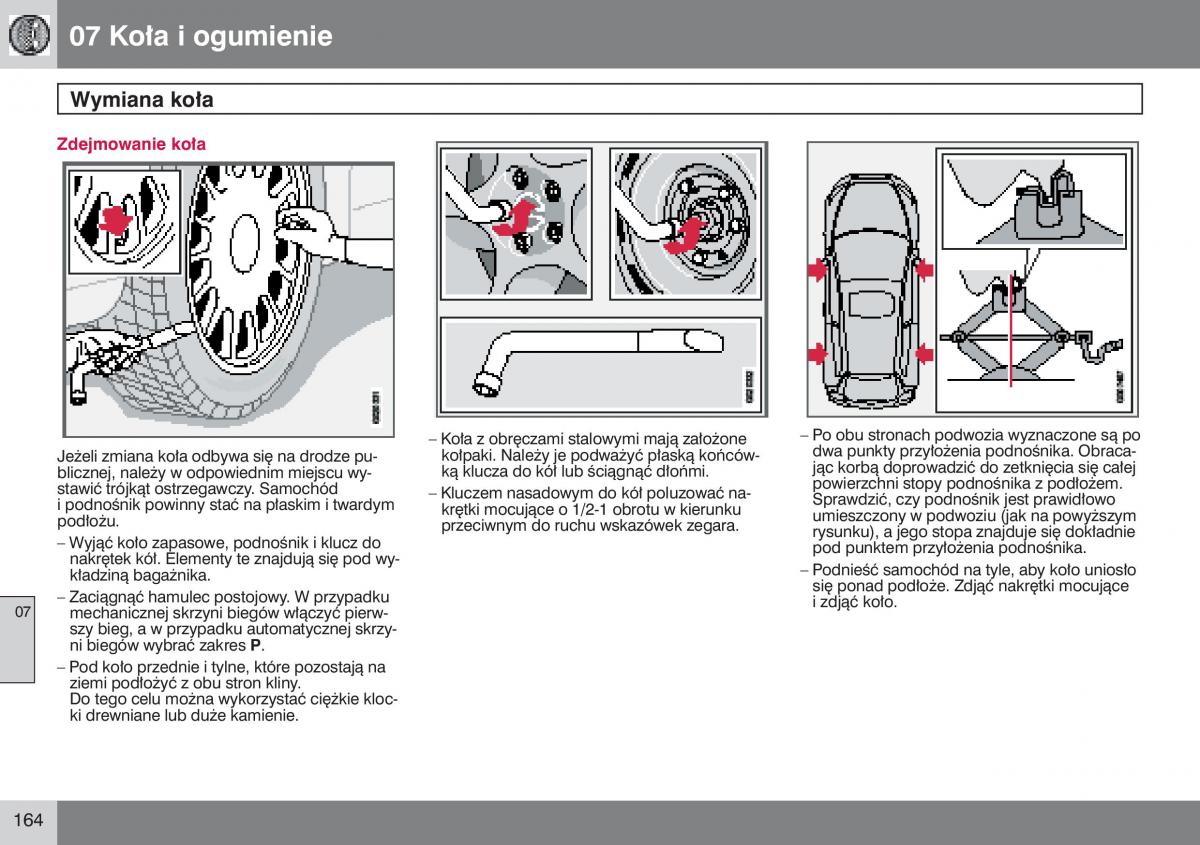 Volvo S40 II instrukcja obslugi / page 165