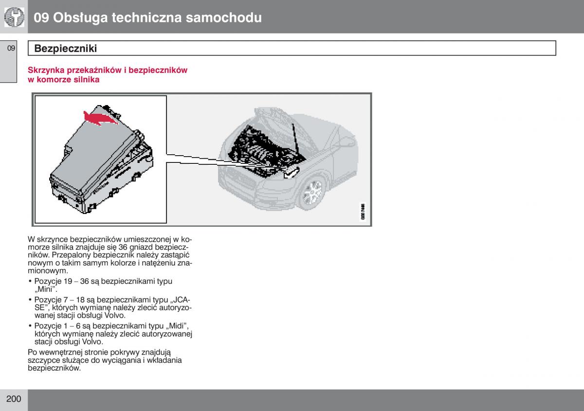 Volvo S40 II instrukcja obslugi / page 201