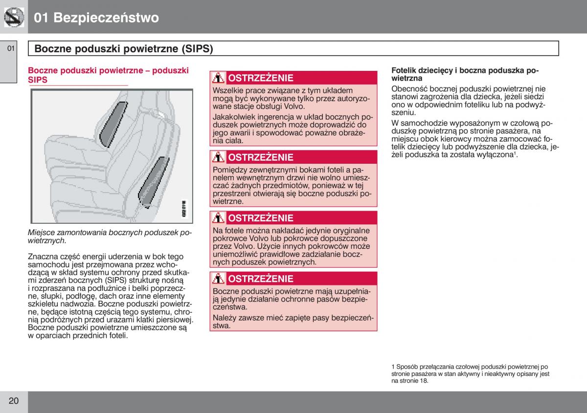 manual  Volvo S40 II instrukcja / page 21