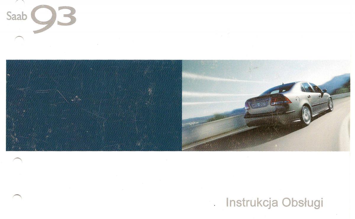 manual  Saab 9 3 II 2 YS3F instrukcja / page 1