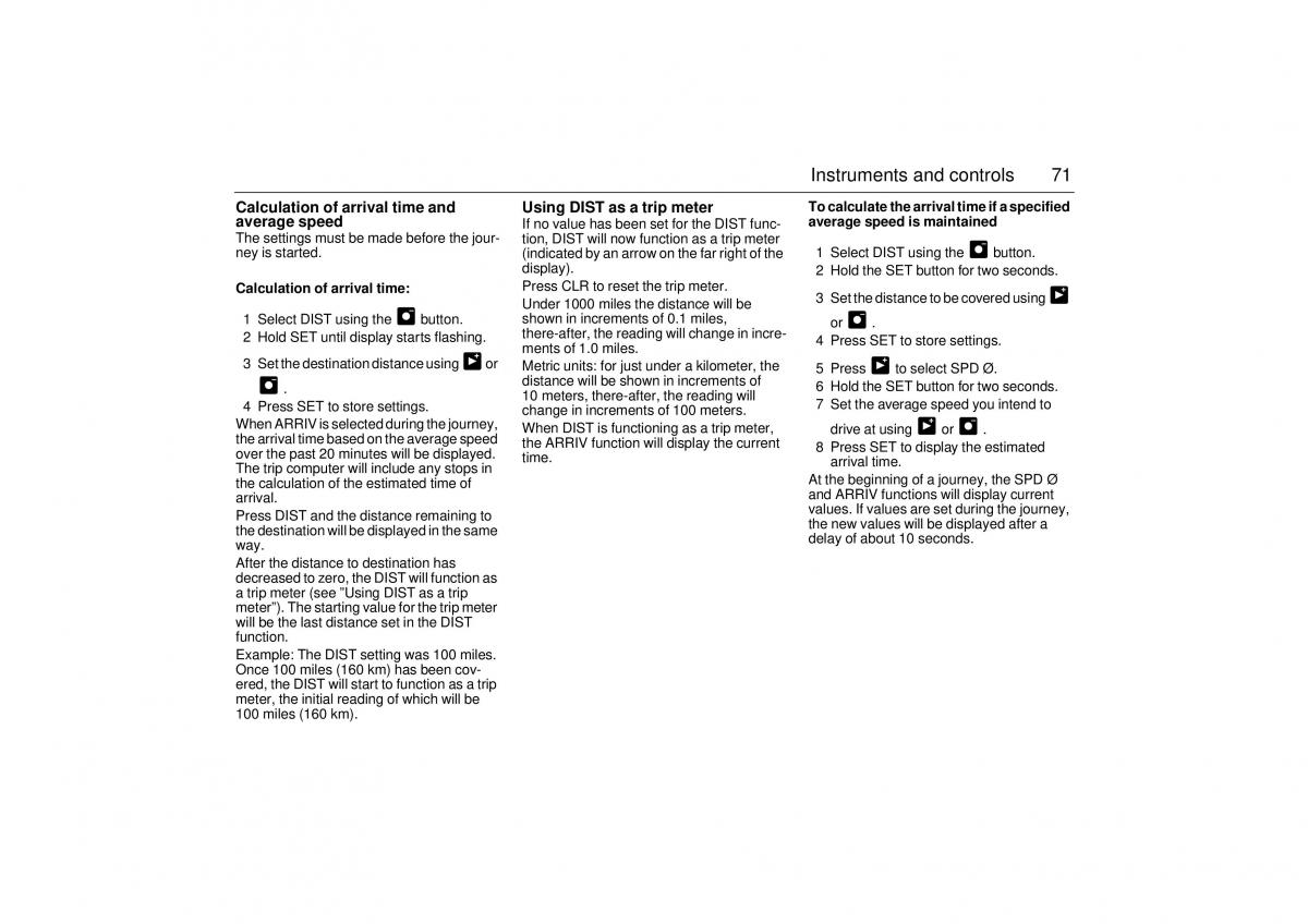 Saab 9 3 I 1 YS3D owners manual / page 71