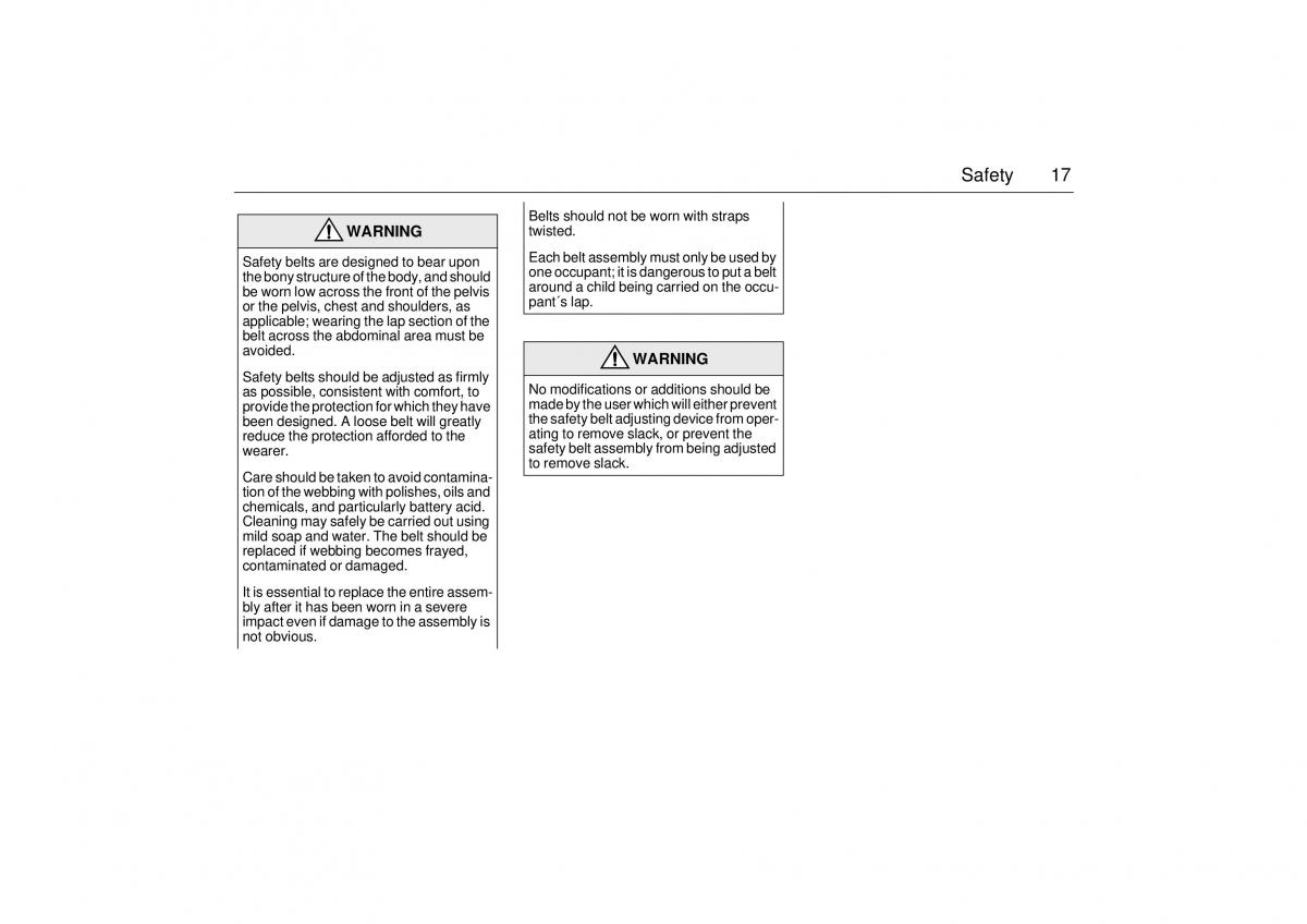 Saab 9 3 I 1 YS3D owners manual / page 17