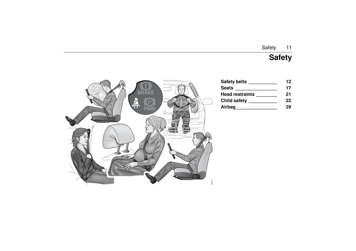 manual  Saab 9 3 II 2 YS3F owners manual / page 13