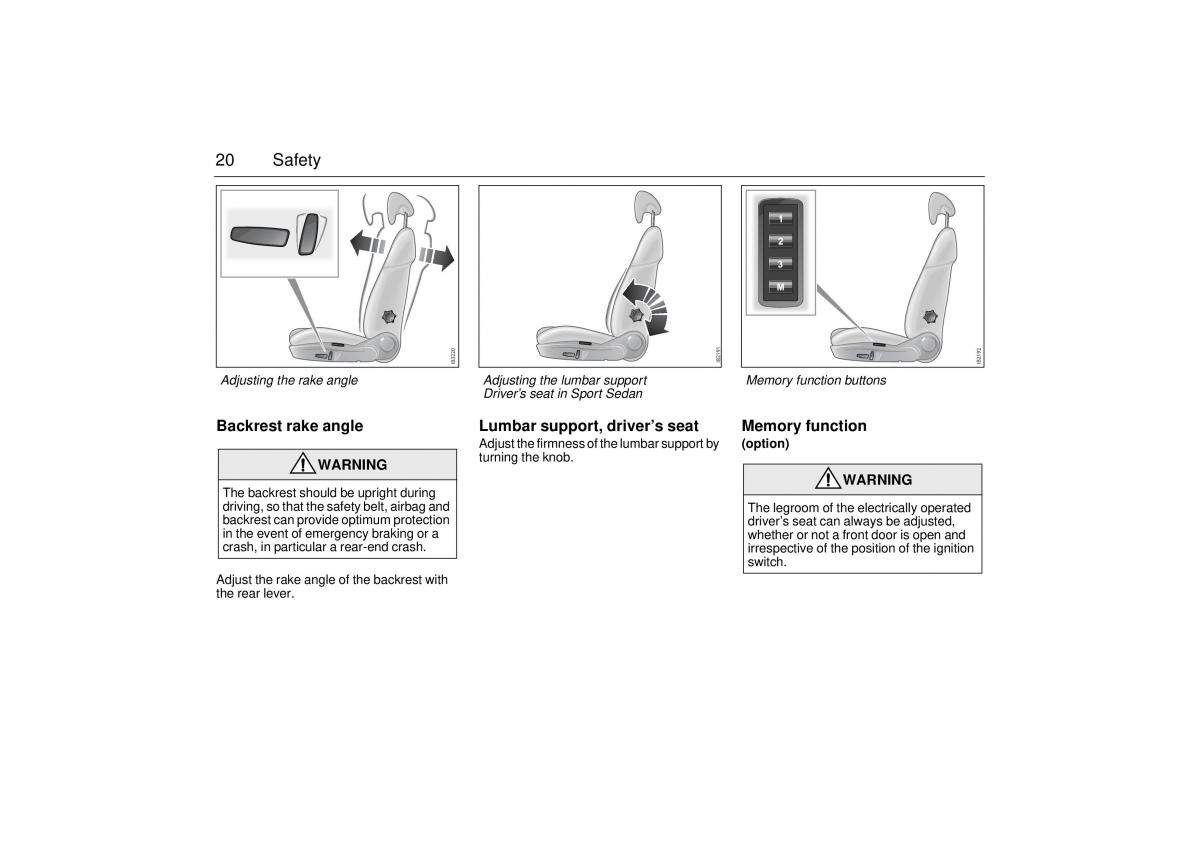 Saab 9 3 II 2 YS3F owners manual / page 22