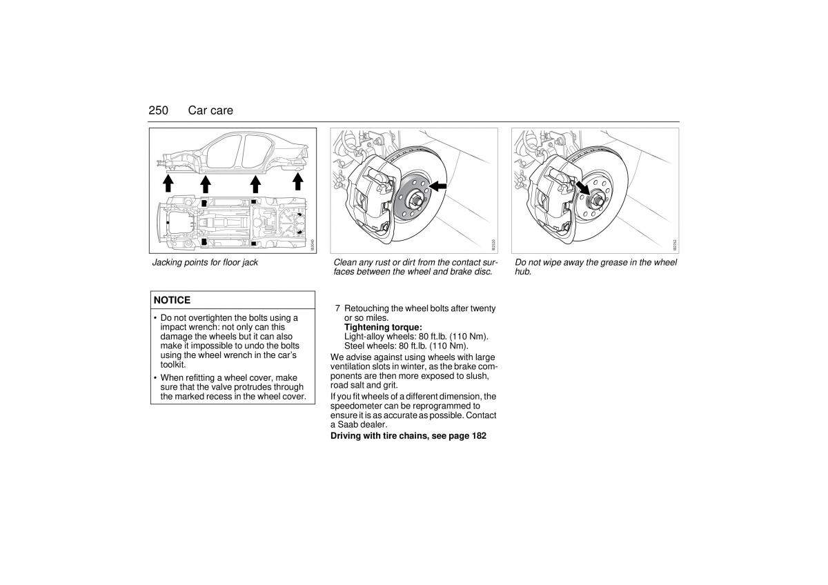 Saab 9 3 II 2 YS3F owners manual / page 252