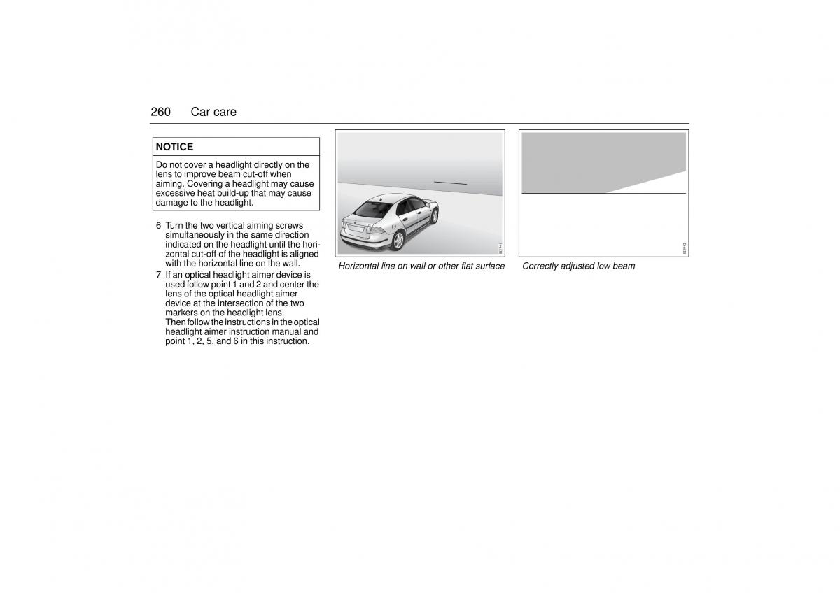 Saab 9 3 II 2 YS3F owners manual / page 262