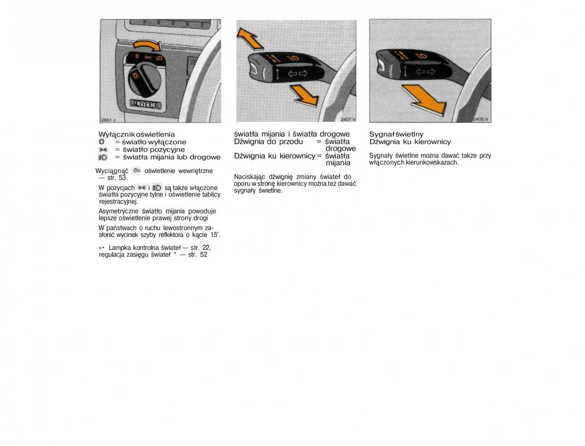 Opel Vectra A Vauxhall Cavalier instrukcja obslugi / page 12
