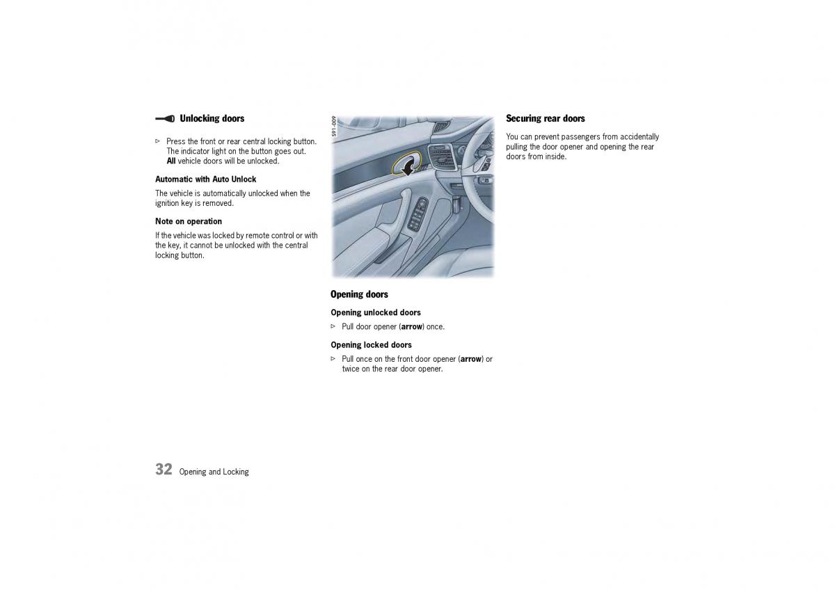 Porsche Panamera 970 owners manual / page 34