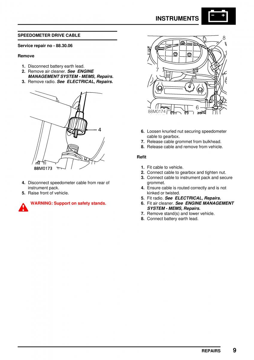 Mini Cooper workshop manual / page 369