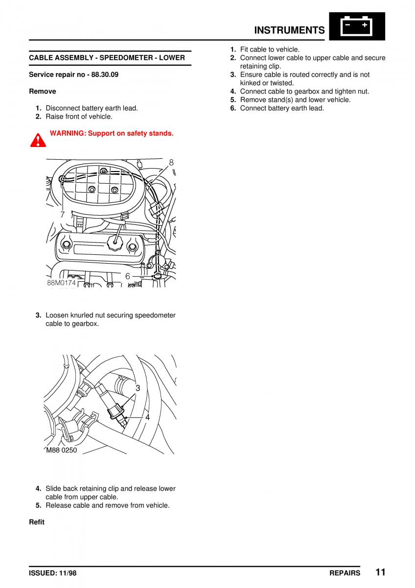 Mini Cooper workshop manual / page 371