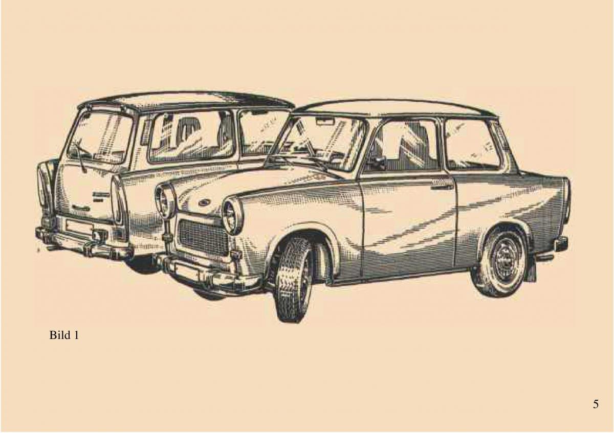 Trabant 601 owners manual Handbuch / page 6
