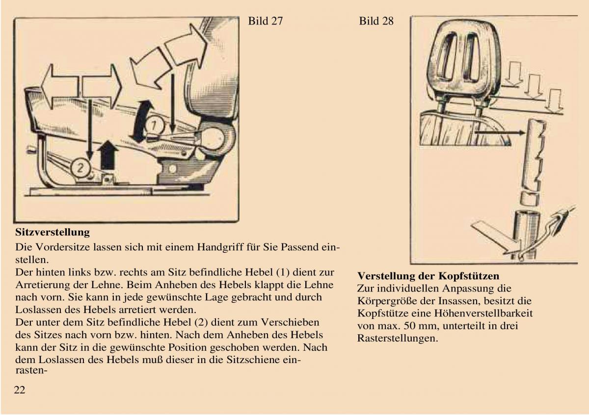 manual  Trabant 601 owners manual Handbuch / page 23