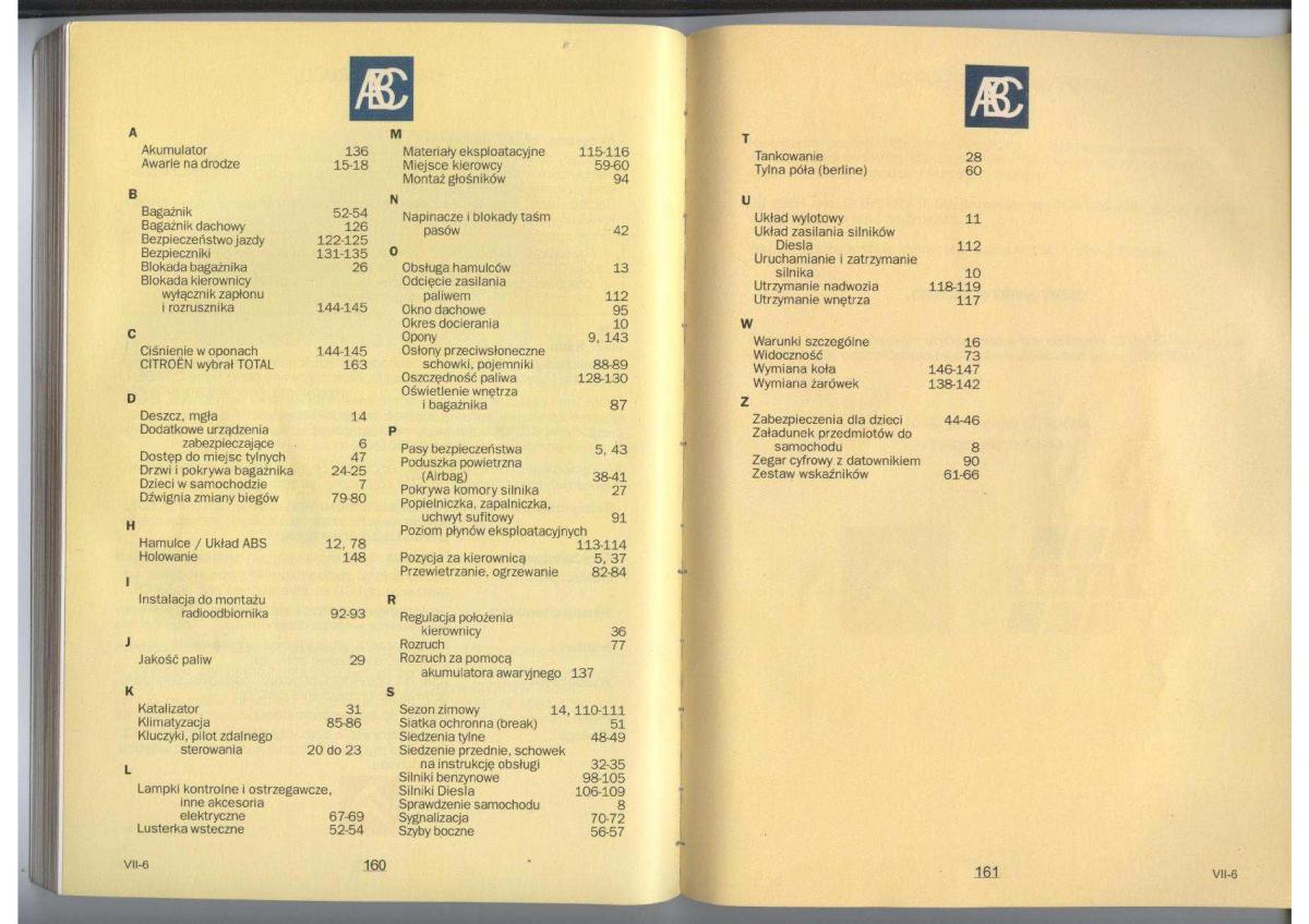manual  Citroen Xara instrukcja / page 82