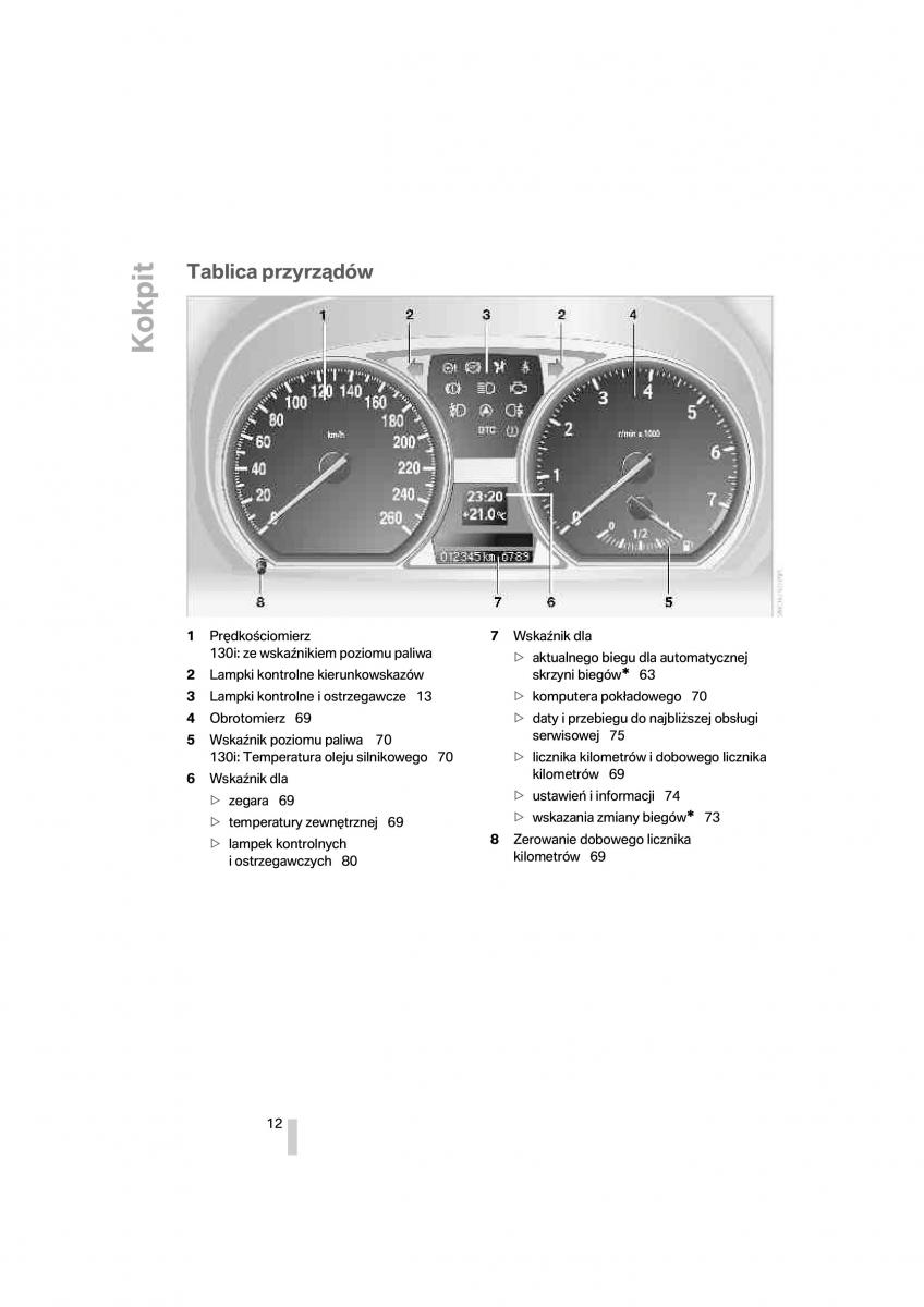 manual  BMW 1 E87 E81 instrukcja / page 13