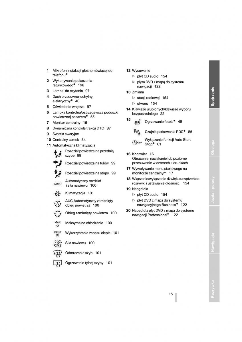 manual  BMW 1 E87 E81 instrukcja / page 16