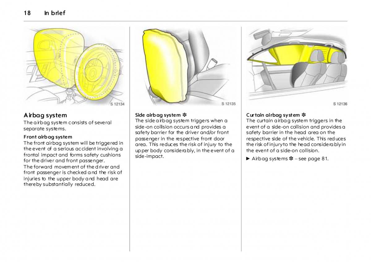 Opel Vectra Vauxhall III 3 owners manual / page 23