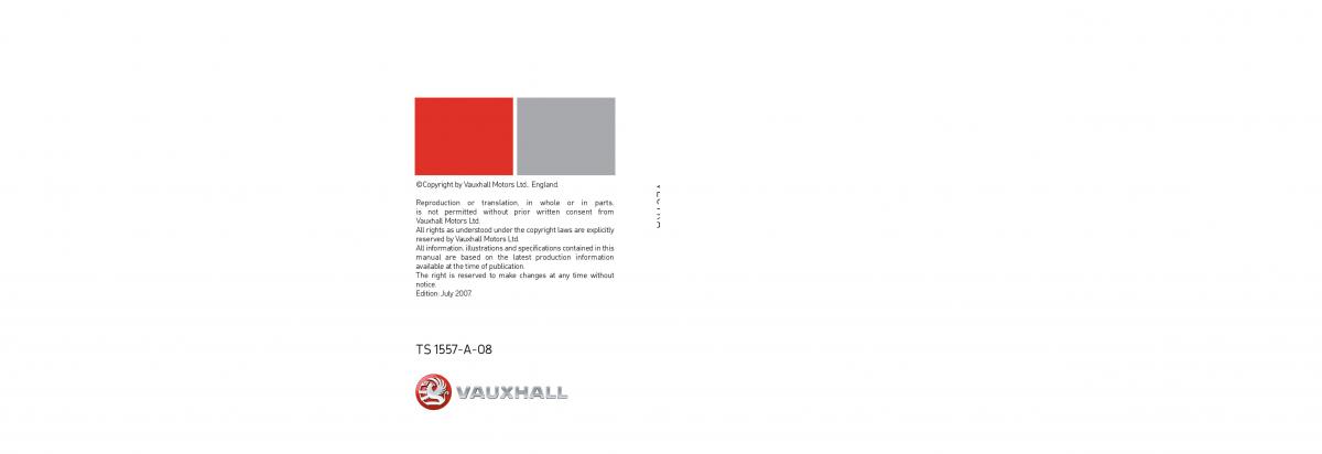 manual  Opel Vectra Vauxhall III 3 owners manual / page 330