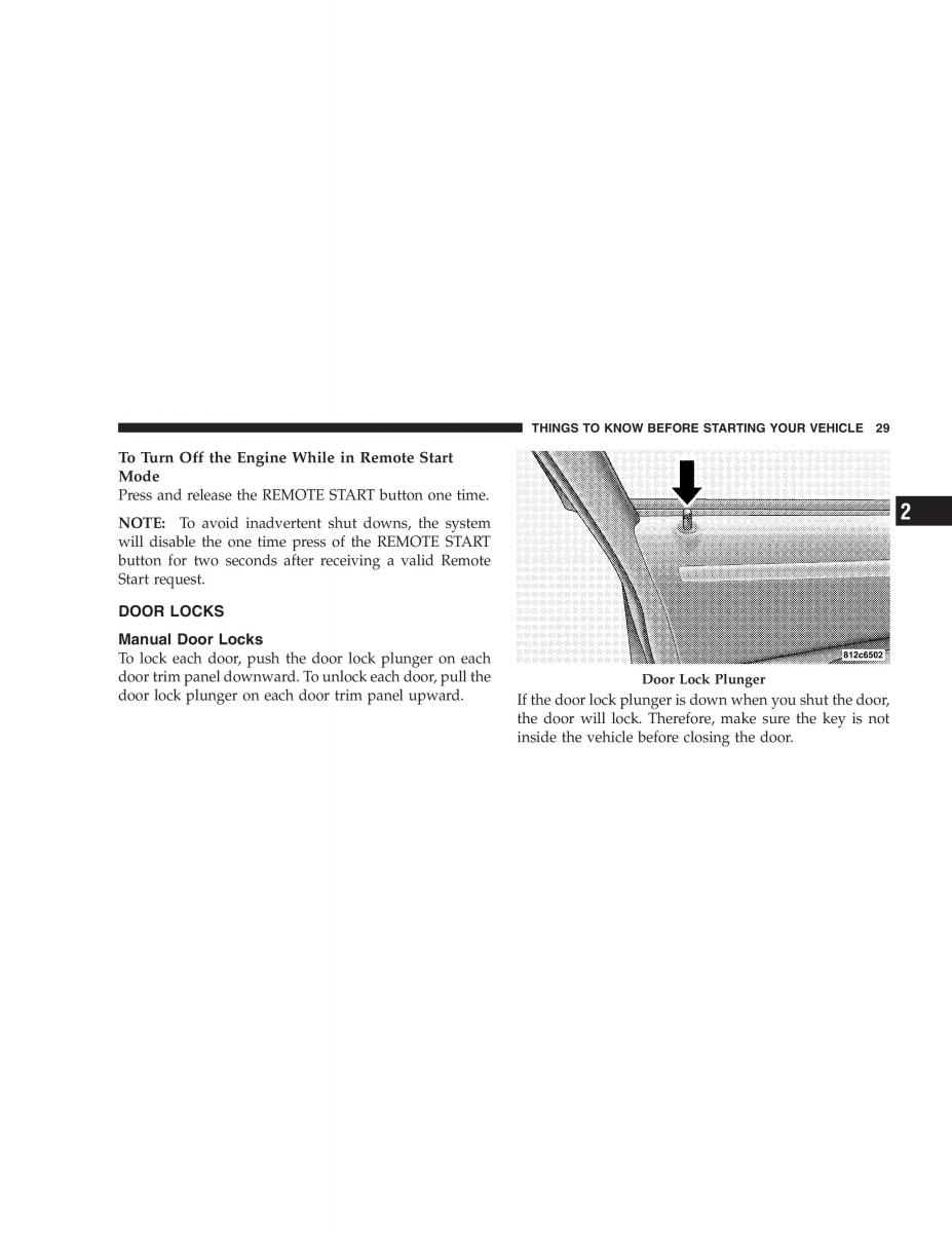 manual  Chrysler 300C I 1 owners manual / page 31