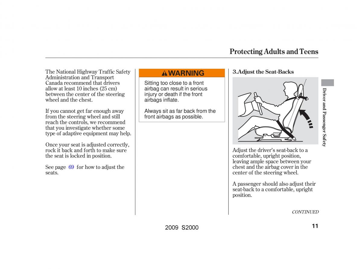 manual  Honda S2000 AP2 owners manual / page 14