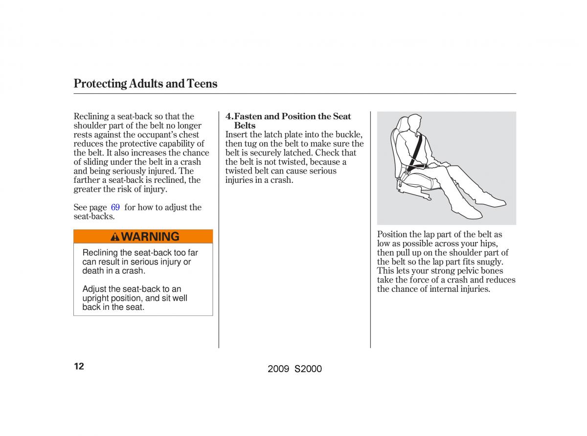 manual  Honda S2000 AP2 owners manual / page 15