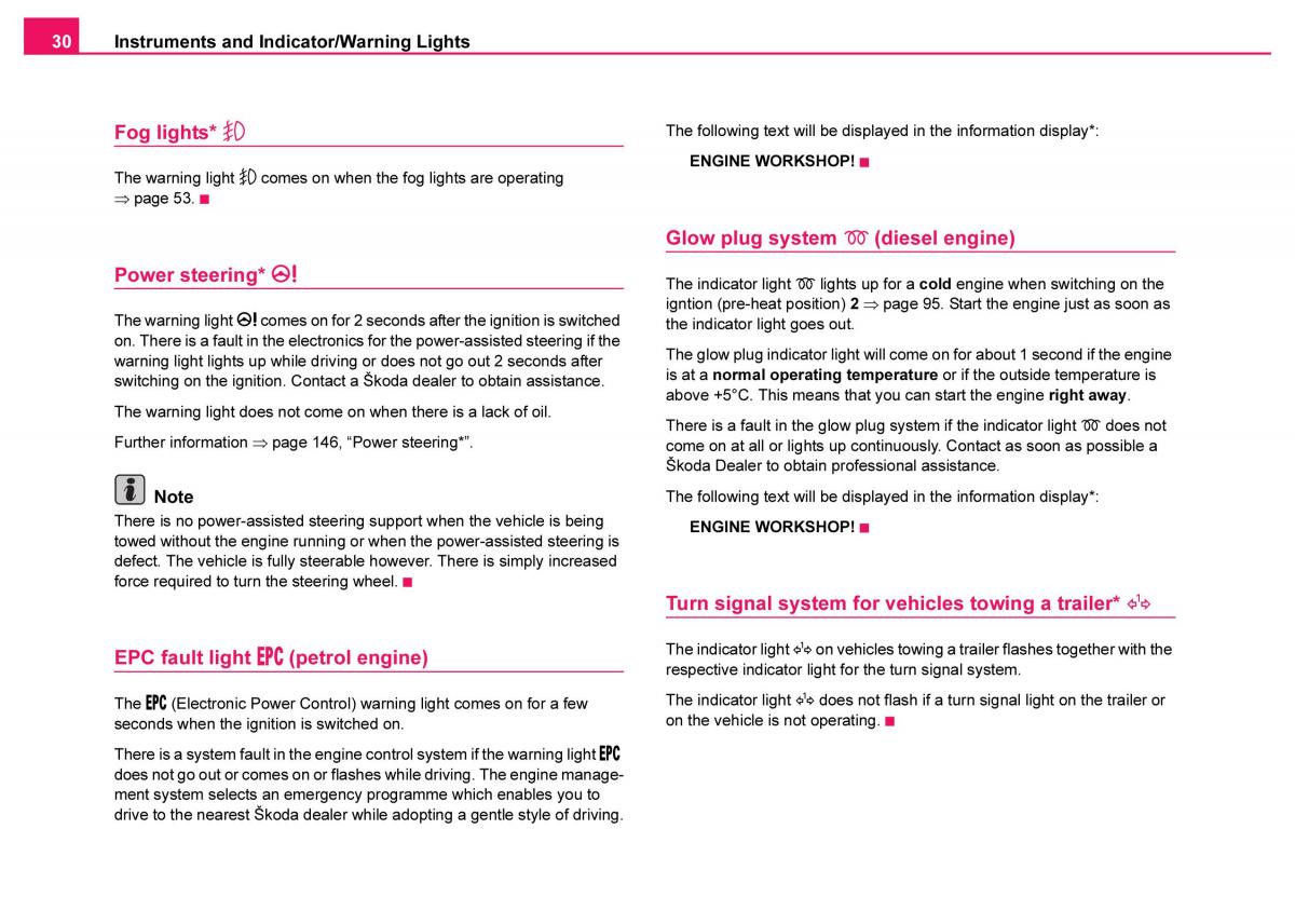 Skoda Fabia I 1 owners manual / page 31