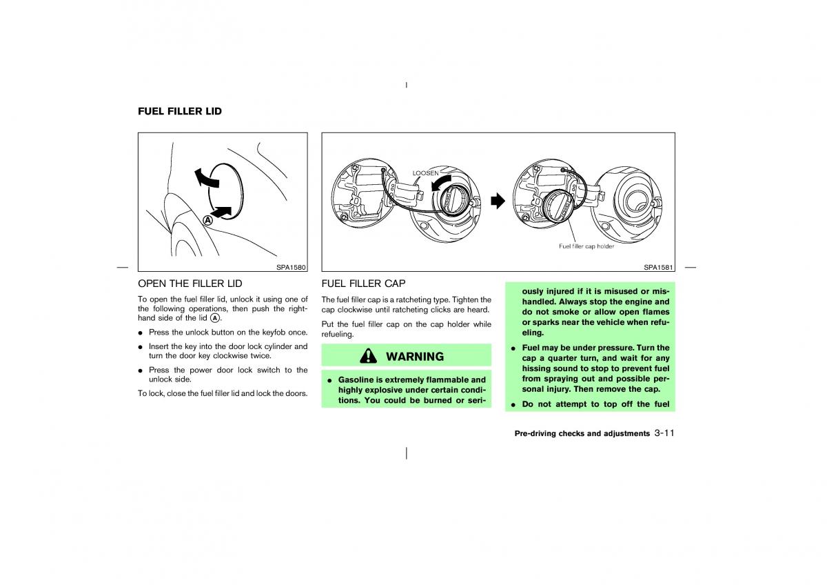 Nissan Murano Z50 owners manual / page 108