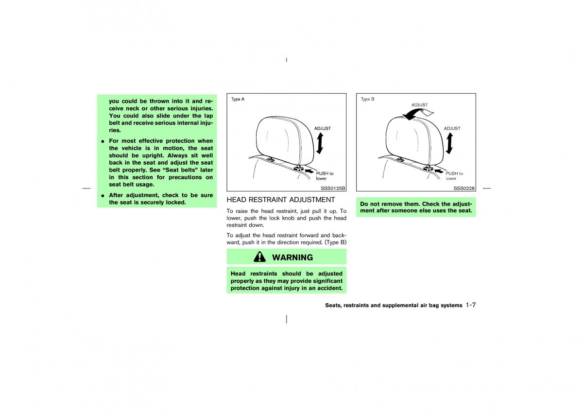 manual  Nissan Murano Z50 owners manual / page 12