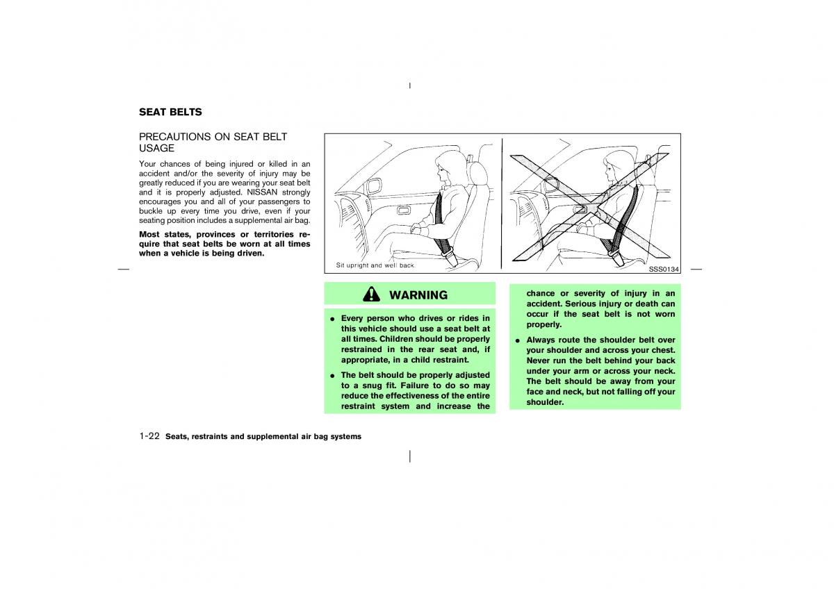 Nissan Murano Z50 owners manual / page 27