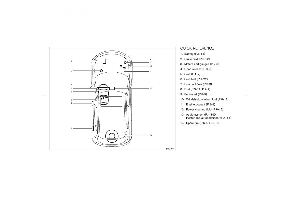Nissan Murano Z50 owners manual / page 265