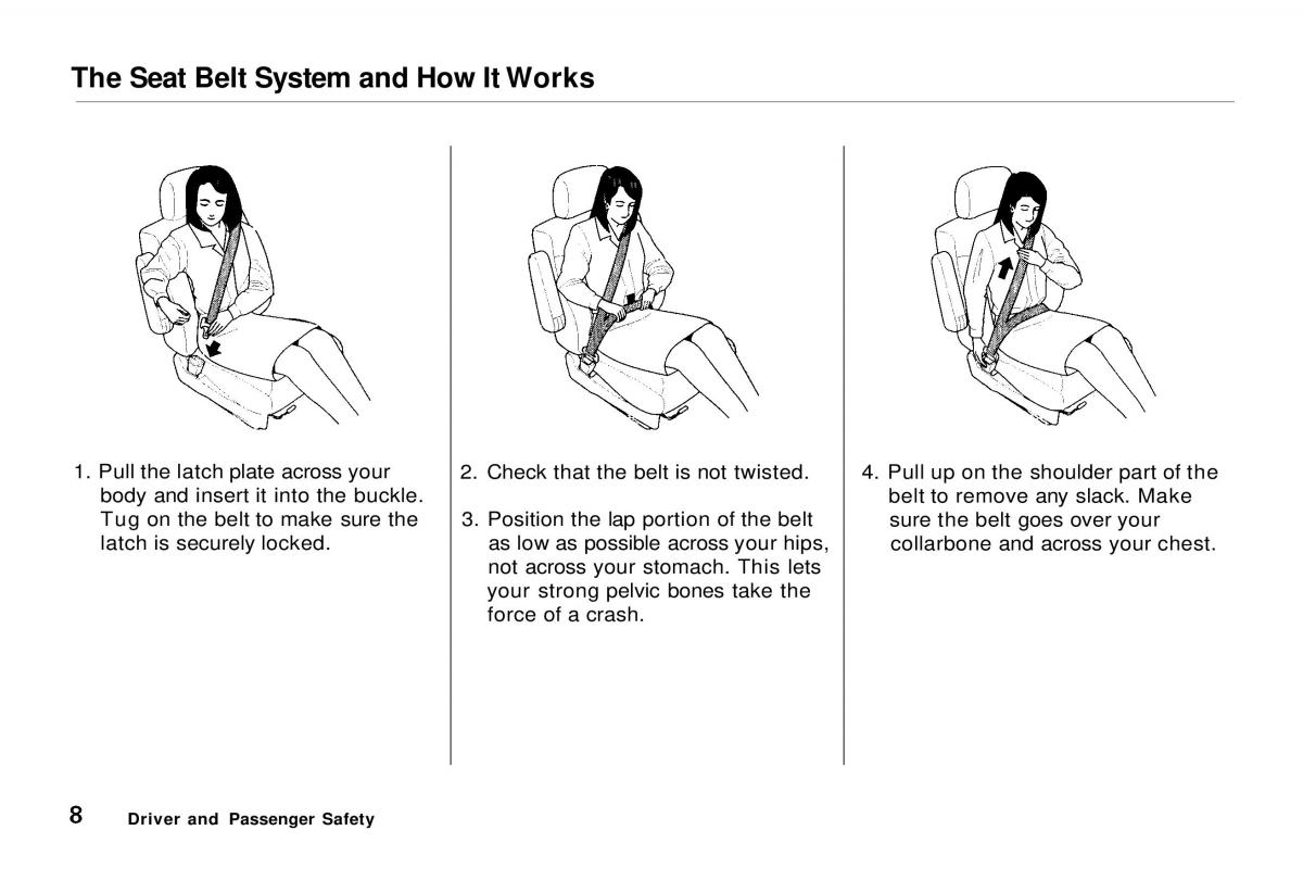 manual  Honda Odyssey I 1 Honda Shuttle Isuzu Oasis owners manual / page 9