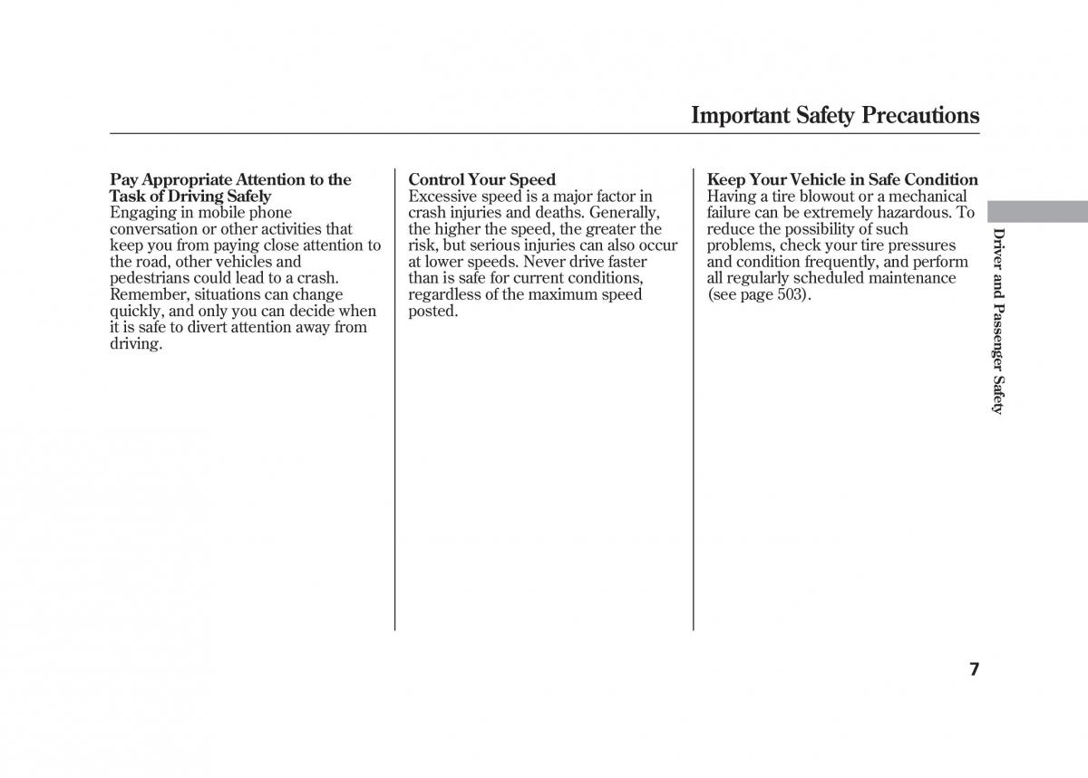 Acura MDX II 2 owners manual / page 14