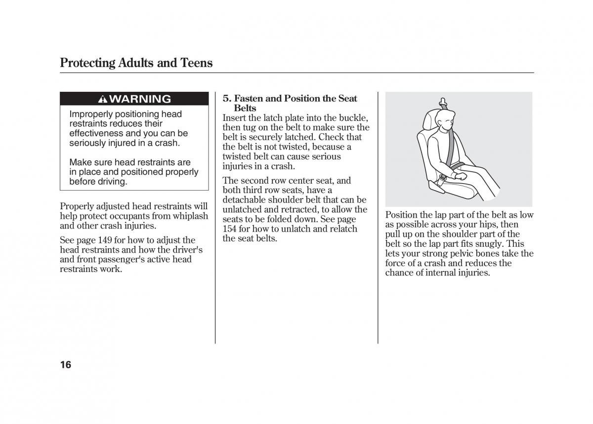 Acura MDX II 2 owners manual / page 23