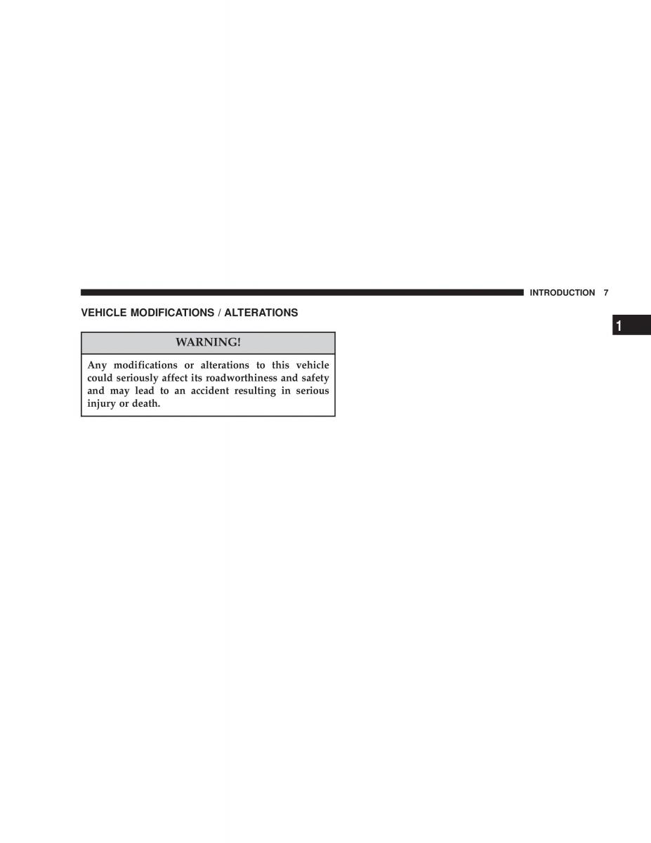 manual  Chrysler Voyager Town and Country Plymouth Voyager owners manual / page 7