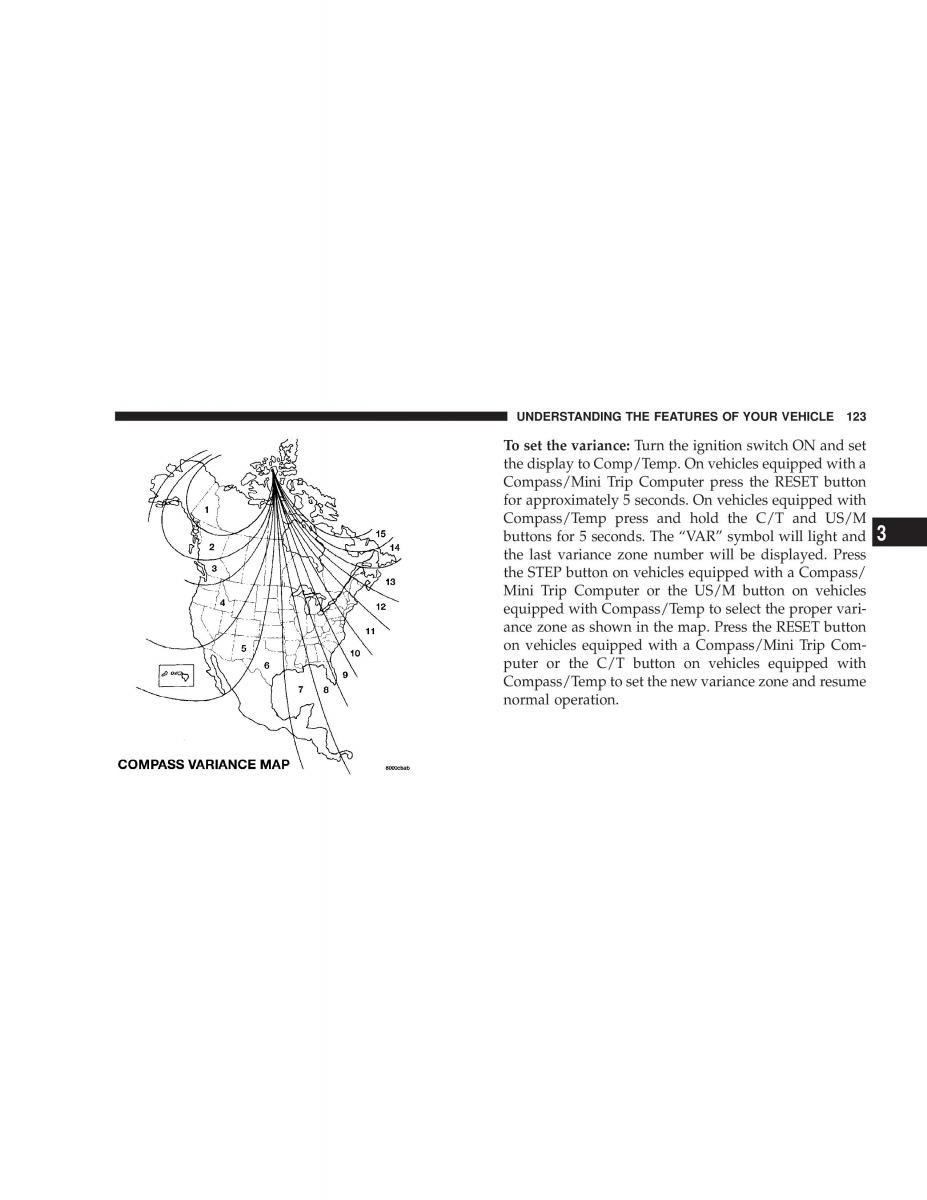 Chrysler Voyager Town and Country Plymouth Voyager owners manual / page 123