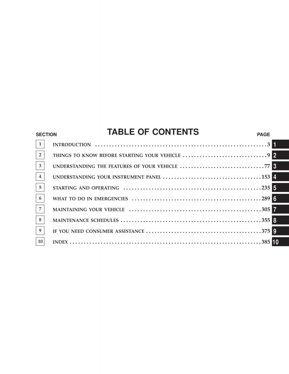 Chrysler Voyager Town and Country Plymouth Voyager owners manual / page 1