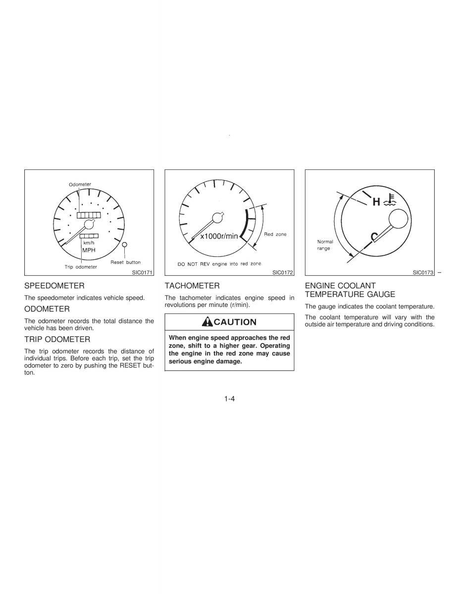 manual  Nissan Maxima IV 4 A32 Cefiro owners manual / page 9
