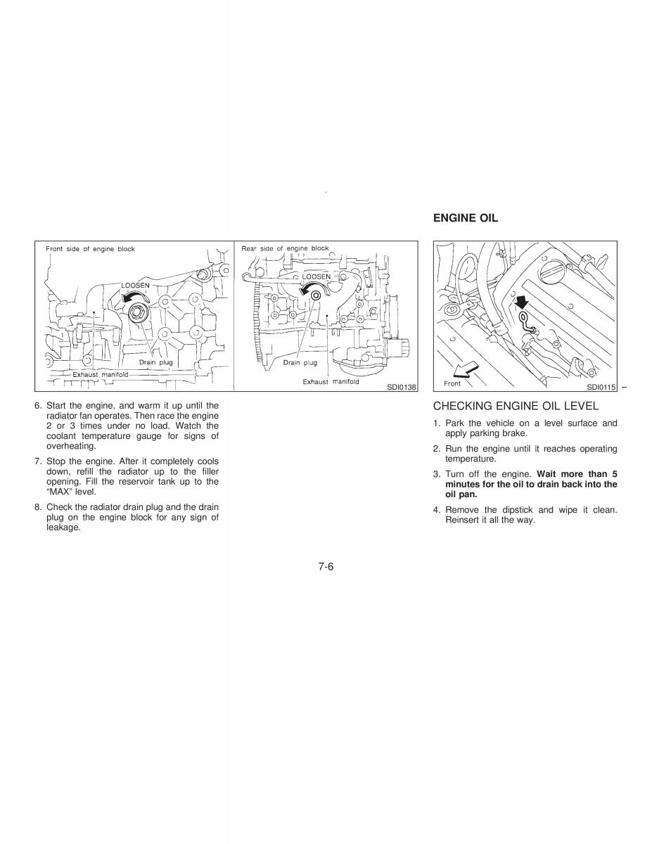 Nissan Maxima IV 4 A32 Cefiro owners manual / page 133