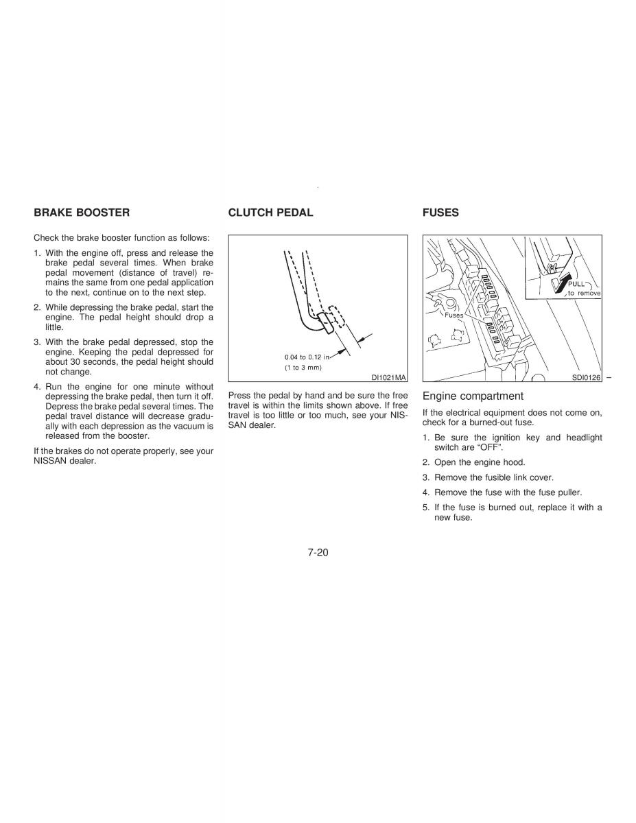 Nissan Maxima IV 4 A32 Cefiro owners manual / page 147