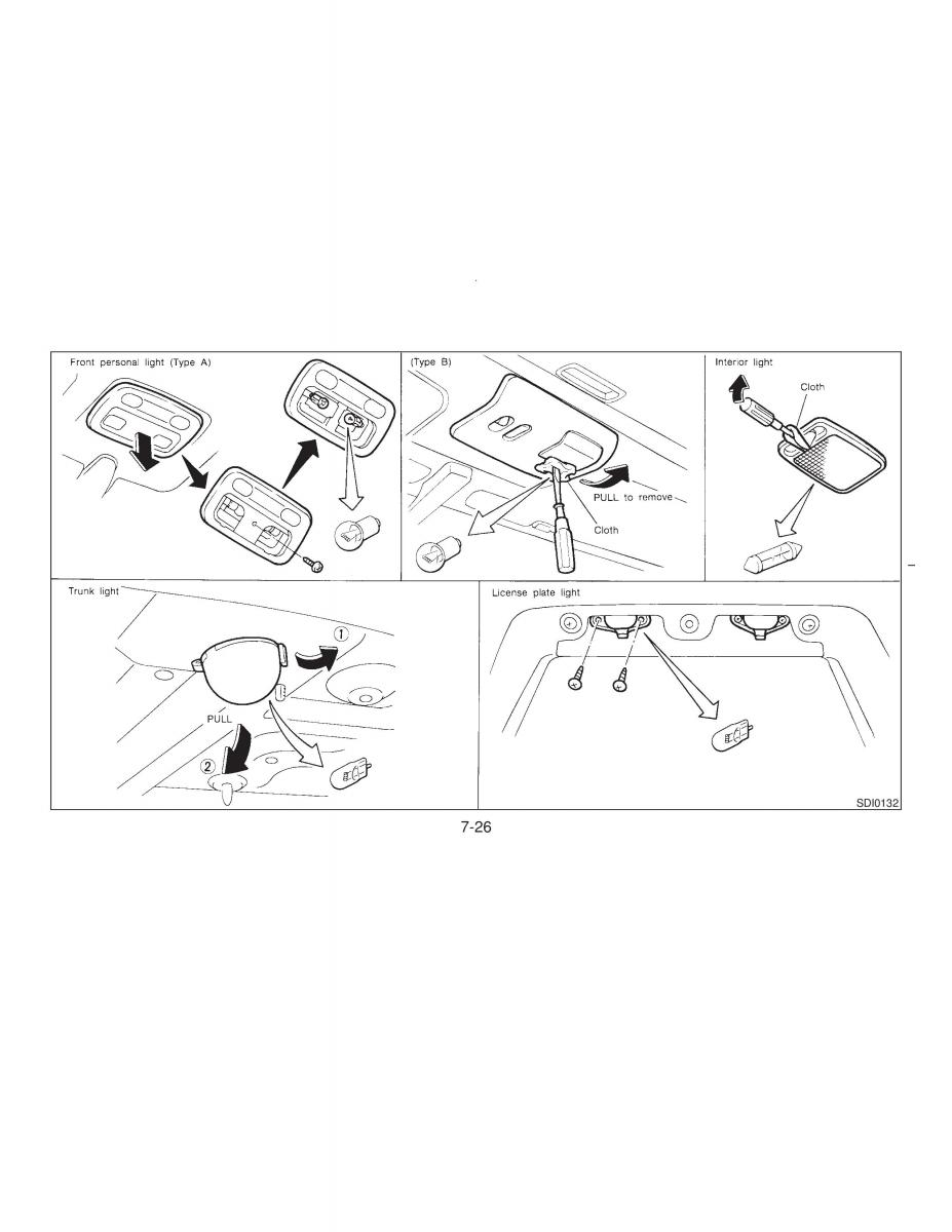 Nissan Maxima IV 4 A32 Cefiro owners manual / page 153